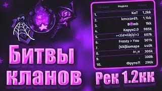 ПОСТАВИЛИ РЕК 1.2КК В ДИНАСТ.ИО | РЕЙД КЛАНОВ | Dynast.io