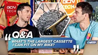 Can I Mix Rim And Disc Brakes?, Big Cassettes, And TPU Inner Tube Reliability | GCN Tech Clinic