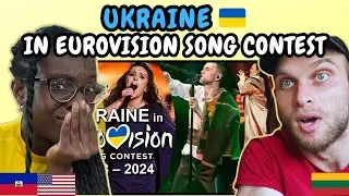 REACTION TO Ukraine 🇺🇦 in Eurovision Song Contest (2003-2024) | FIRST TIME WATCHING