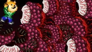 100 СТЕН ПЛОТИ СЛОМАЛИ ТЕРРАРИЮ НА АНДРОИД //  ЧИТ ПАНЕЛЬ В TERRARIA
