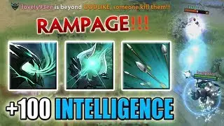 Super Fast Intelligence Steal with Focus Fire, Arcane Orb [Infinite Mana Abuse] Dota 2 Ability Draft