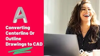 Create Centerline or Outline of Walls | Converting Drawings to CAD