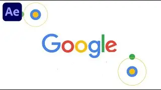 Google Logo Animation In Adobe After Effects - After Effects Tutorial - No Plugins.