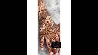 Very Beautiful Latest Floral Arabic Henna Mehndi Design|| Arabic Mehndi design 2021 || Mehndi Design