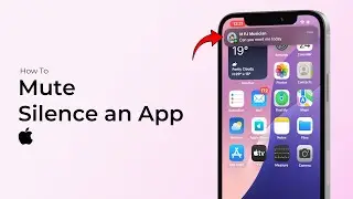 How to Mute or Silence Any App on iPhone?