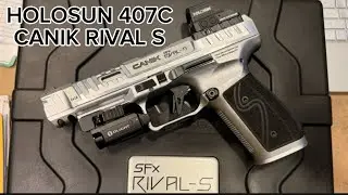 Installing Holosun 407 C & OLIGHT on CANIK RIVAL S
