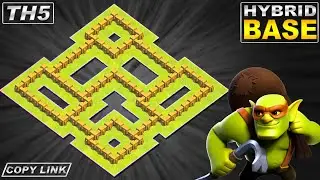 NEW BEST! TH5 Base 2020 | Town Hall 5 Hybrid Base  - Clash of Clans