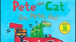 Pete The Cat GO PETE GO! Read Along Aloud Story Audio Book for Children and Kids