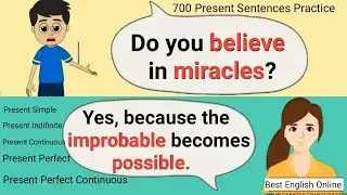 English Conversation Practice | 700 Daily Use Sentences | English Listening 