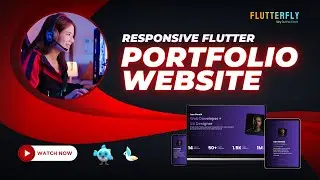 Building a Responsive Portfolio Website with Flutter | Part 1 | 2024 