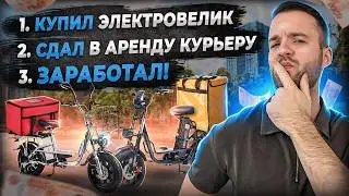 Сдача электровелосипедов в аренду. Новый интересный бизнес!