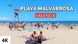 Valencia Malvarrosa Beach (Summer 2021) Spain