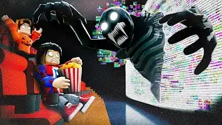 😱Зря Мы Устроились Работать в НОЧНОЙ КИНОТЕАТР в Роблокс..