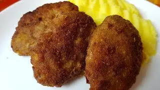 School cutlets, a gypsy cooks. Gipsy cuisine.