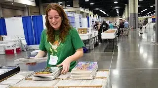 Buying Comic Books for our Personal Collection the FIRST DAY of Heroes Con!