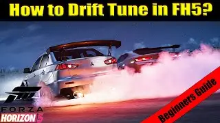 How to Tune a Drift Car in Forza Horizon 5 | Quick Beginner Tutorial