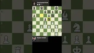 Magnus Carlsen & Jan-Krzysztof Duda #chess #checkmate #chesscom #gaming #magnuscarlsen