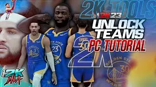 Unlock hidden teams NBA 2K23 PC - NBA 2K Tools roster editor