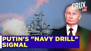 Putin Takes Part Virtually In Russia's Ocean-2024 Naval Drills Hours After Drone Attack On Moscow