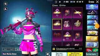 Today new classic crate opening 🤩 bgmi 