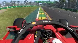 F1 2021 All cars onboard realistic camera and fisheye mod in Australia