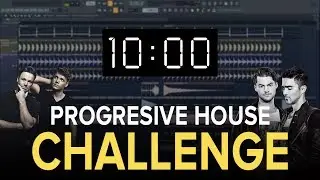 PROGRESSIVE HOUSE DROP IN 10 MINUTES CHALLENGE 🕑