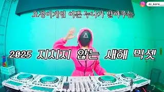 🐙오징어 게임에 참여 하시겠습니까?🦑 2025 새해 믹셋 야무지게 말아주는 오징어 mixset | DJ KARA카라 | 달려🔥