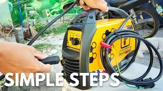 HOW TO SETUP A STICK WELDING MACHINE