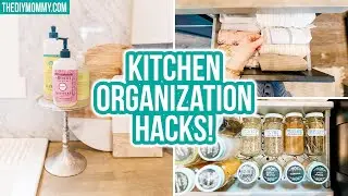 Kitchen Organization Ideas that even I can maintain! 🤪 | The DIY Mommy