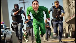30 АДАМ ПОЛИЦИЯДАН ҚАШТЫҚ ✦ GTA RP
