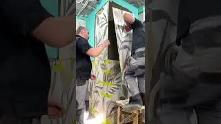 Укладка керамогранита стена санузел 
