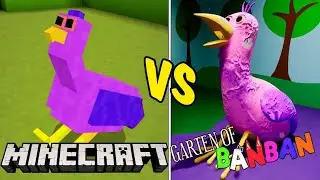 [Full Gameplay] Garten of Banban VS Minecraft