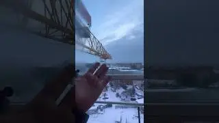 ПРОКАТИЛ ЧАЙКУ НА БАШЕННОМ КРАНЕ 
