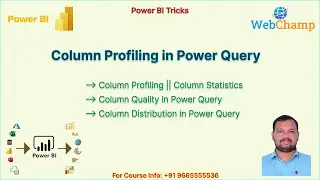 PBI_18: Column Profiling in Power Query Editor || Column Quality || Errors in Columns