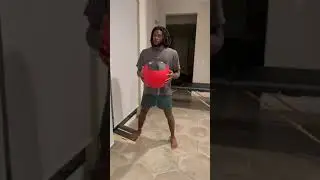 Brandon Aiyuk of the 49ers with Lateral Bounding with medicine ball