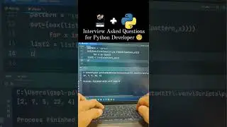 Interview Asked Questions for Python Developer🌟