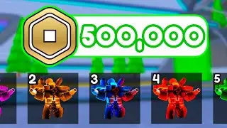 What do YOU GET for 500,000 Robux in Toilet Tower Defense?