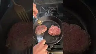 A SubGenius Cast Iron Burger