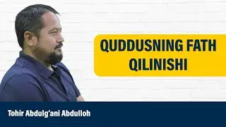 QUDDUSNING FATH QILINISHI | JONLI EFIR