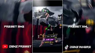 PRESET🎟️ JJ GESER PUBG || PRESET JJ GESER ALIGHT MOTION SOUND TREND TIK TOK