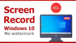 Windows 10 Screen Recorder FREE | Without Software Screen Recording windows 10