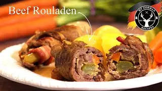 Classic German Beef Rouladen: Braised Beef Rolls ✪ MyGerman.Recipes