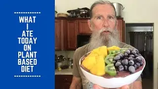 What I Ate Today on a Plant Based Diet: High Raw