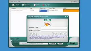 How it works: iPubsoft MOBI to PDF Converter