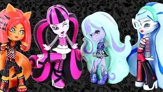 Monster High Vinyl Figures Play Doh Chocolate MH Surprise Eggs Draculaura Ghoulia Twyla Toralei