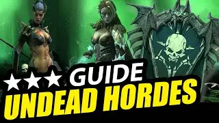 UNDEAD HORDES Faction Wars Guide - BOSS GUIDE and HOW TO 3-STAR EVERY LEVEL - RAID: Shadow Legends