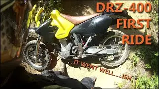 First Ride/Review of the new DR-Z400 at Tahuya State Forest