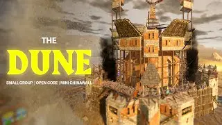 THE DUNE - Best Small Group Base in RUST | Open Core + Wide Gap | Build Tutorial 2022
