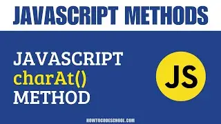 JavaScript charAt() Method | JavaScript String Methods | JavaScript Methods