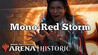 Mono-Red Storm | Innistrad Midnight Hunt Historic | MTG Arena